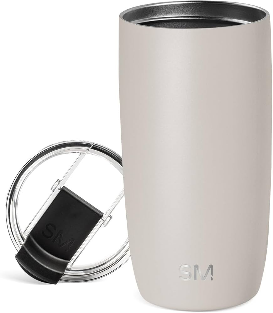 Simple Modern Voyager Tumbler with Flip Lid | Travel Coffee Mug | Insulated Stainless Steel Cold ... | Amazon (US)