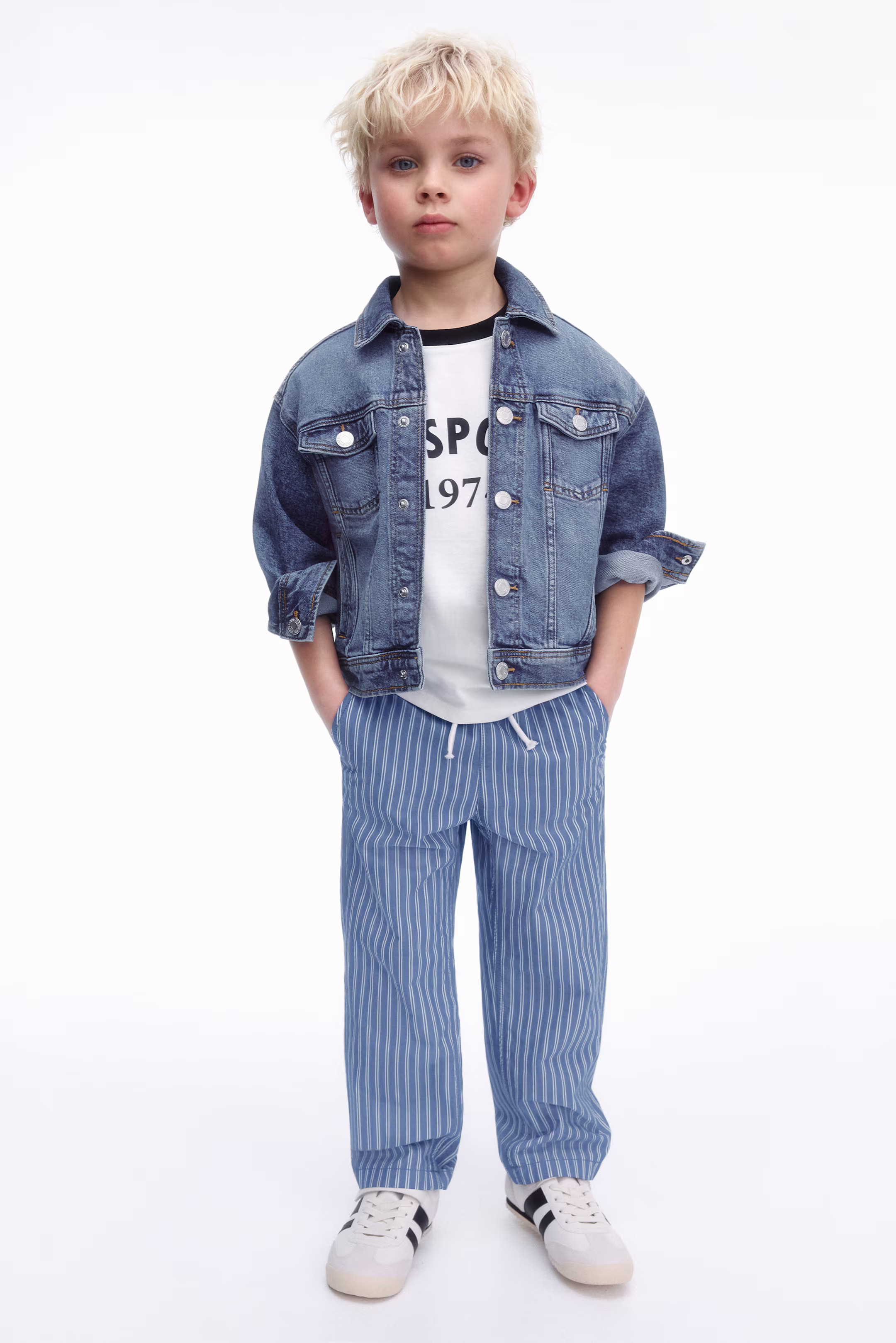 Cotton Poplin Pants | H&M (US + CA)