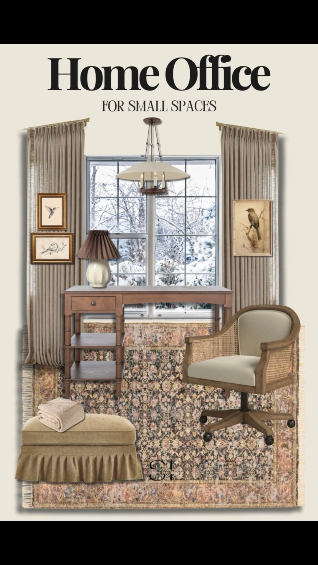 Okay, tell me this isn’t the coziest little writing corner ever?! I pulled everything from Amazon, so you can easily recreate the look on a budget. The vintage-style rug, pleated lamp, and cane desk chair totally warm up the space—perfect for journaling, reading, or sipping that second cup of coffee. I love how timeless it feels, like a space that makes you want to sit down and dream a little.

#LTKHome