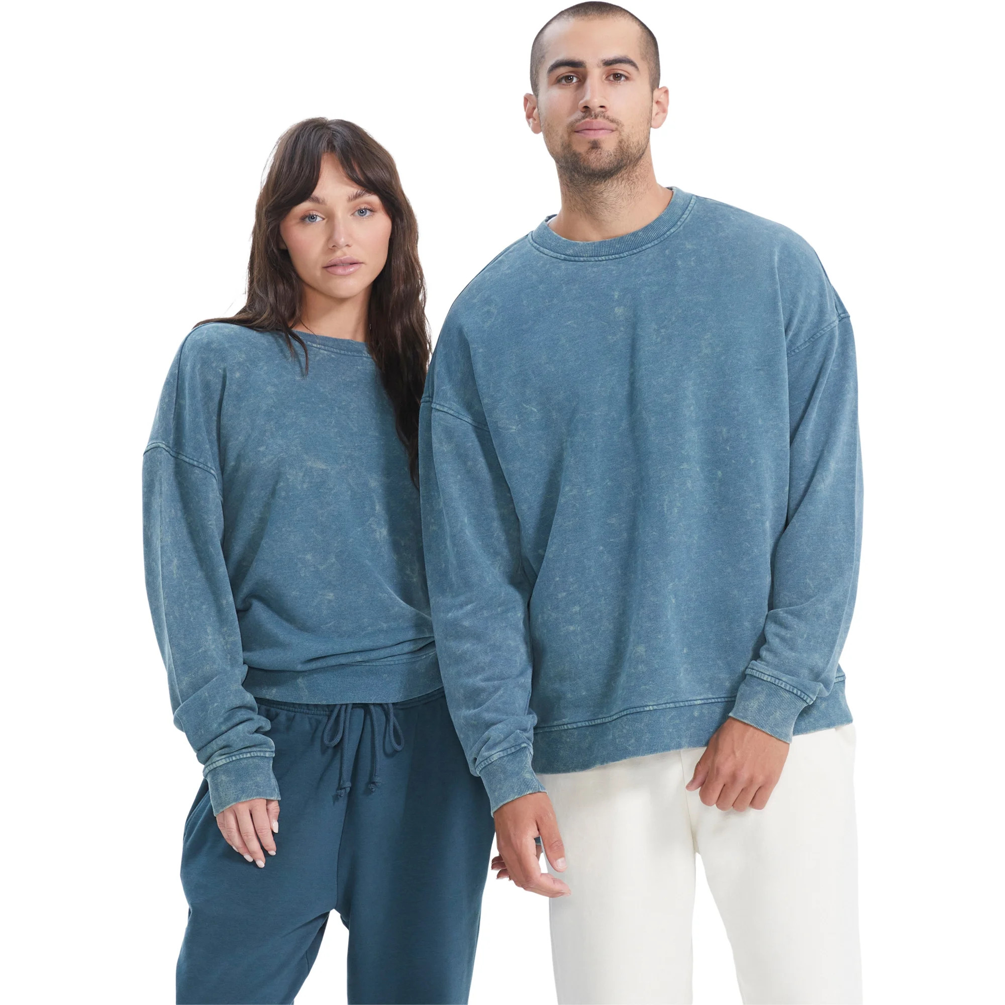 No Boundaries All Gender Crewneck Sweatshirt, Men's Sizes XS-3XL - Walmart.com | Walmart (US)