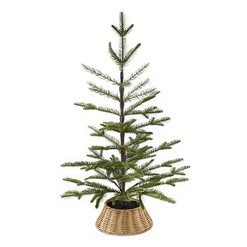 new!North Pole Trading Co. 25in Willow Potted Christmas Tabletop Tree | JCPenney