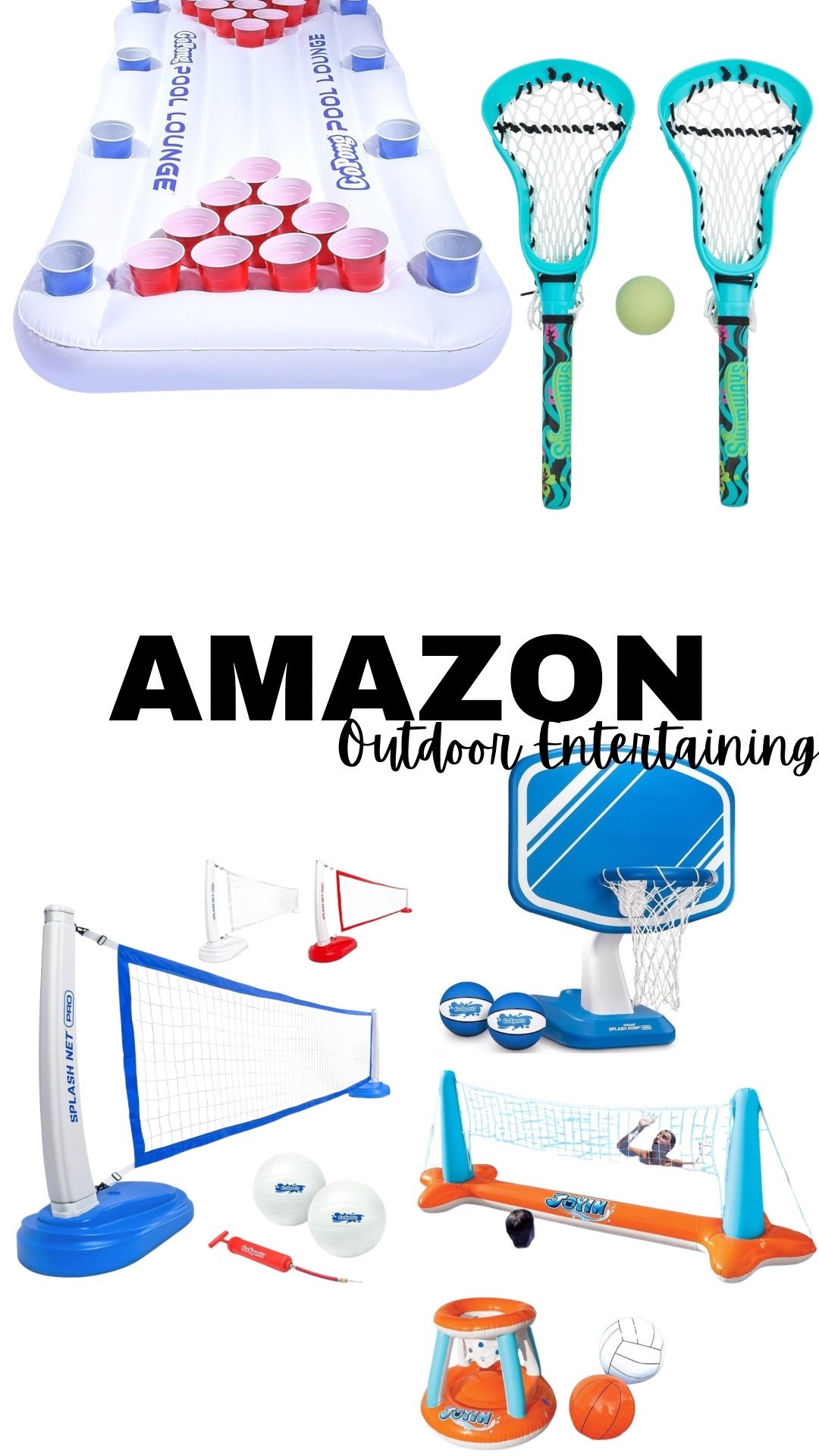 Fun outdoor games to host the best parties this summer!

Outdoor entertaining, summer games, lawn games, summer entertaining, pool games

#LTKSwim #LTKHome #LTKSeasonal