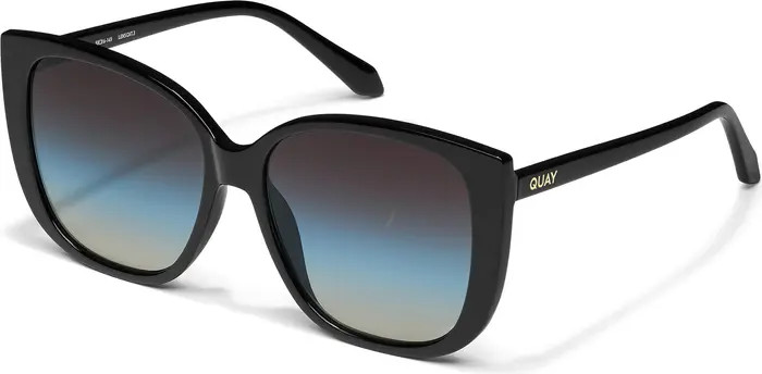 QUAY Ever After 58mm Gradient Square Sunglasses | Nordstrom | Nordstrom