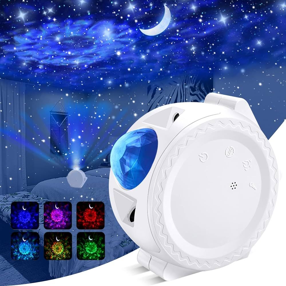 Boobhone Star Projector, 3 in 1 Sky Projector with 13 Lighting Effects, Voice&Touch Control, 4H A... | Amazon (US)