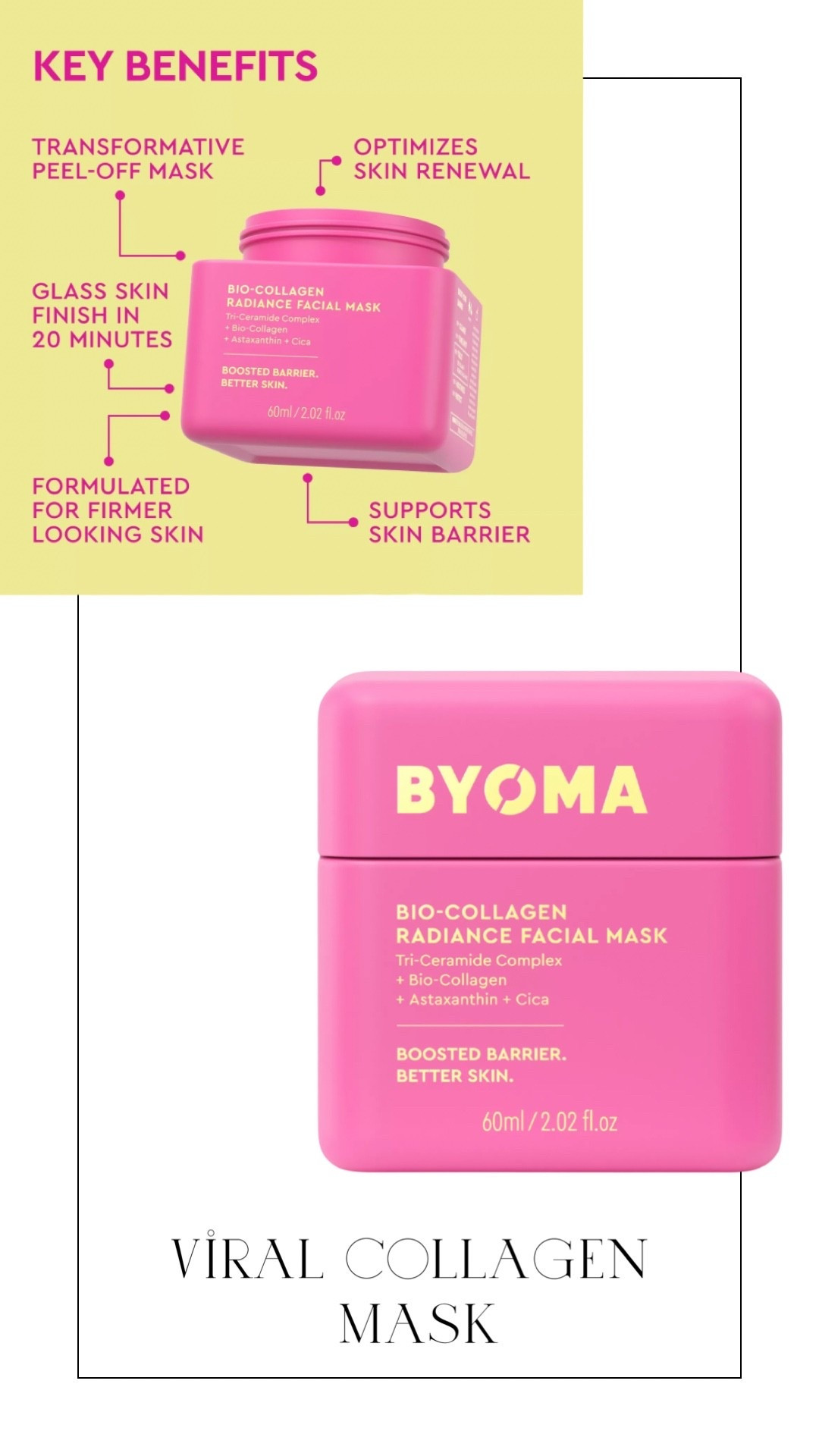 Viral collagen peel-off mask 

#LTKselfcare #LTKBeauty #LTKgrwm