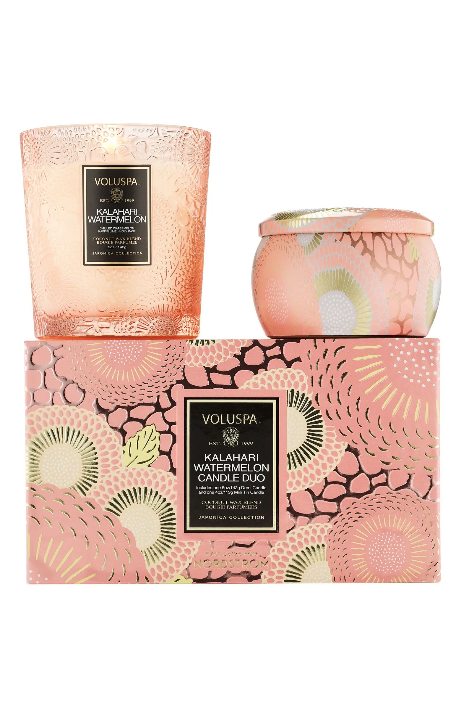 Kalahari Watermelon Candle Duo (Limited Edition) (Nordstrom Exclusive) $32 Value | Nordstrom