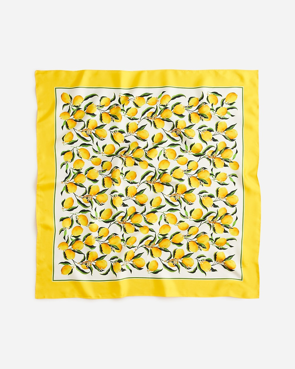 Oversized silk bandana | J. Crew US