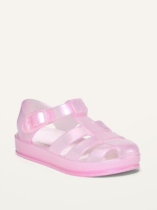 Jelly Fisherman Sandals for Toddler Girls | Old Navy (US)