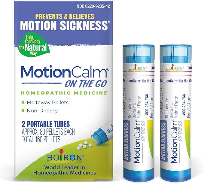 Boiron MotionCalm On The Go Relief for Nausea, Vomiting, or Dizziness associated with Motion Sick... | Amazon (US)