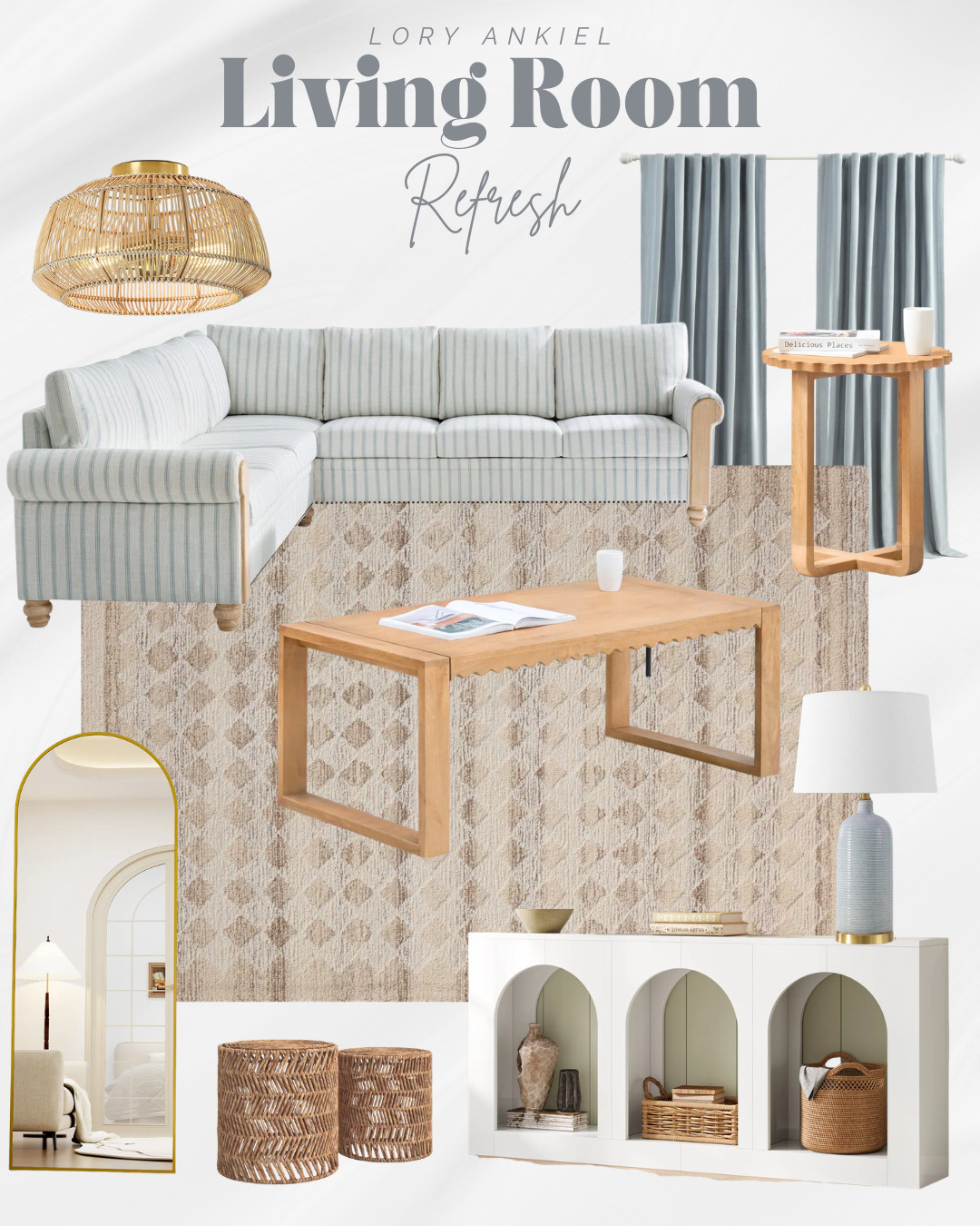 Living Room Refresh - Spring Edition! 

#livingroominspo #springcleaning #springdecor 

 #LTKSeasonal #LTKOver40 #LTKHome