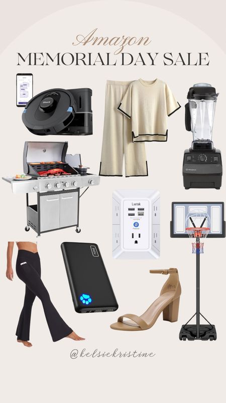 Amazon Memorial Day sale 🙌🏻🙌🏻

Grille, blender, basketball hoops, robot vacuum, portable charger, loungewear set, heeled sandals 

#LTKHome #LTKStyleTip #LTKSeasonal