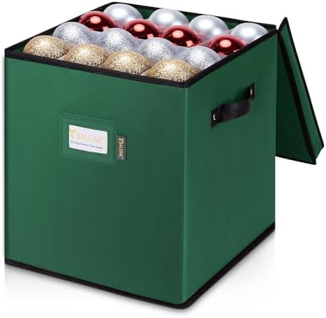 BALEINE Christmas Ornament Storage Box with Dividers, Premium Holiday Ornaments Storage Container... | Amazon (CA)