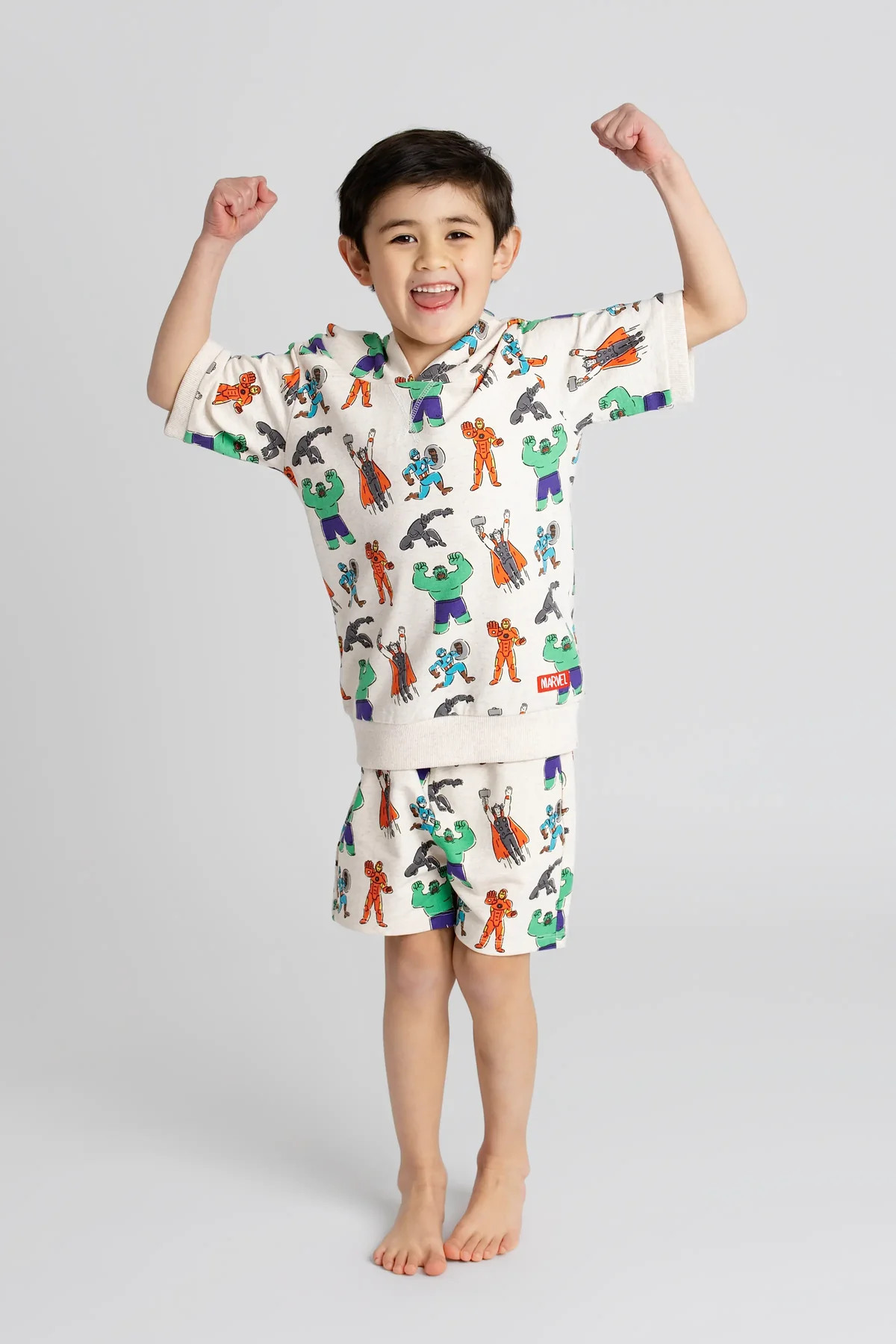 Short Sleeve Sweatshirt Hoodie + Short Outfit - Organic Baby, Toddler, & Kids Clothes - Monica + ... | Monica + Andy