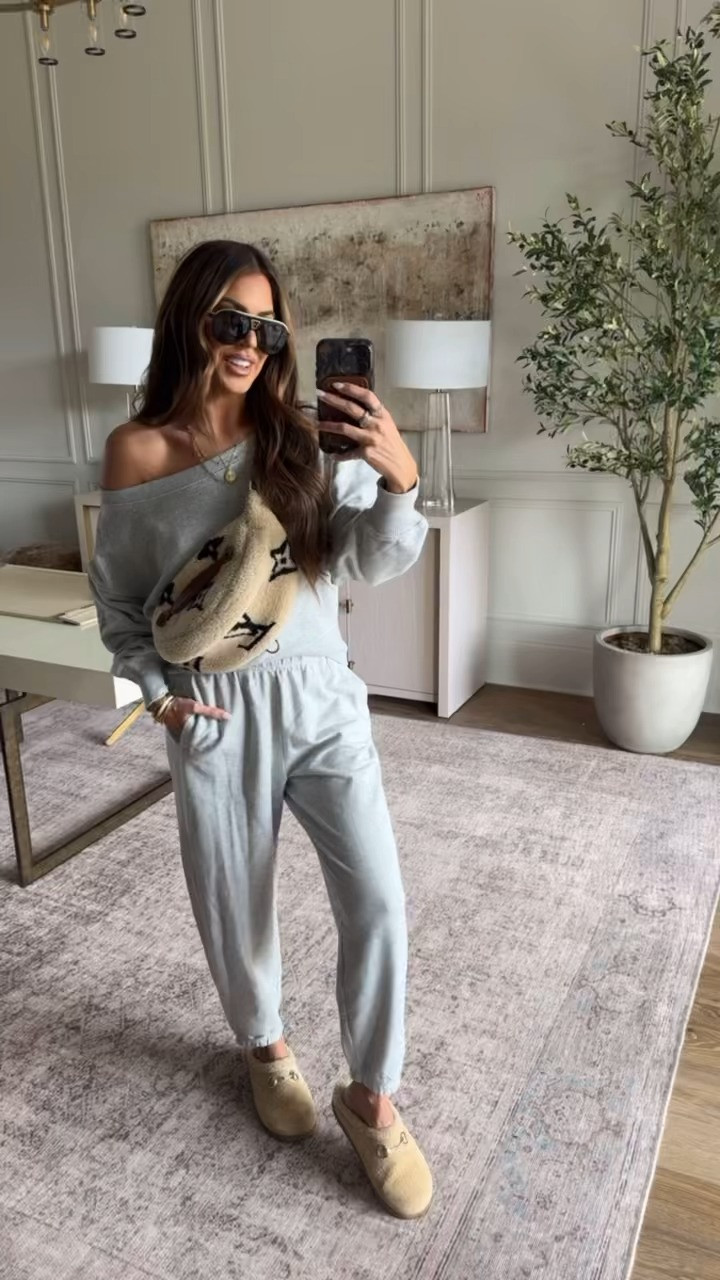 easy basics! wearing a small top and medium pants 🤍 

 #LTKootd