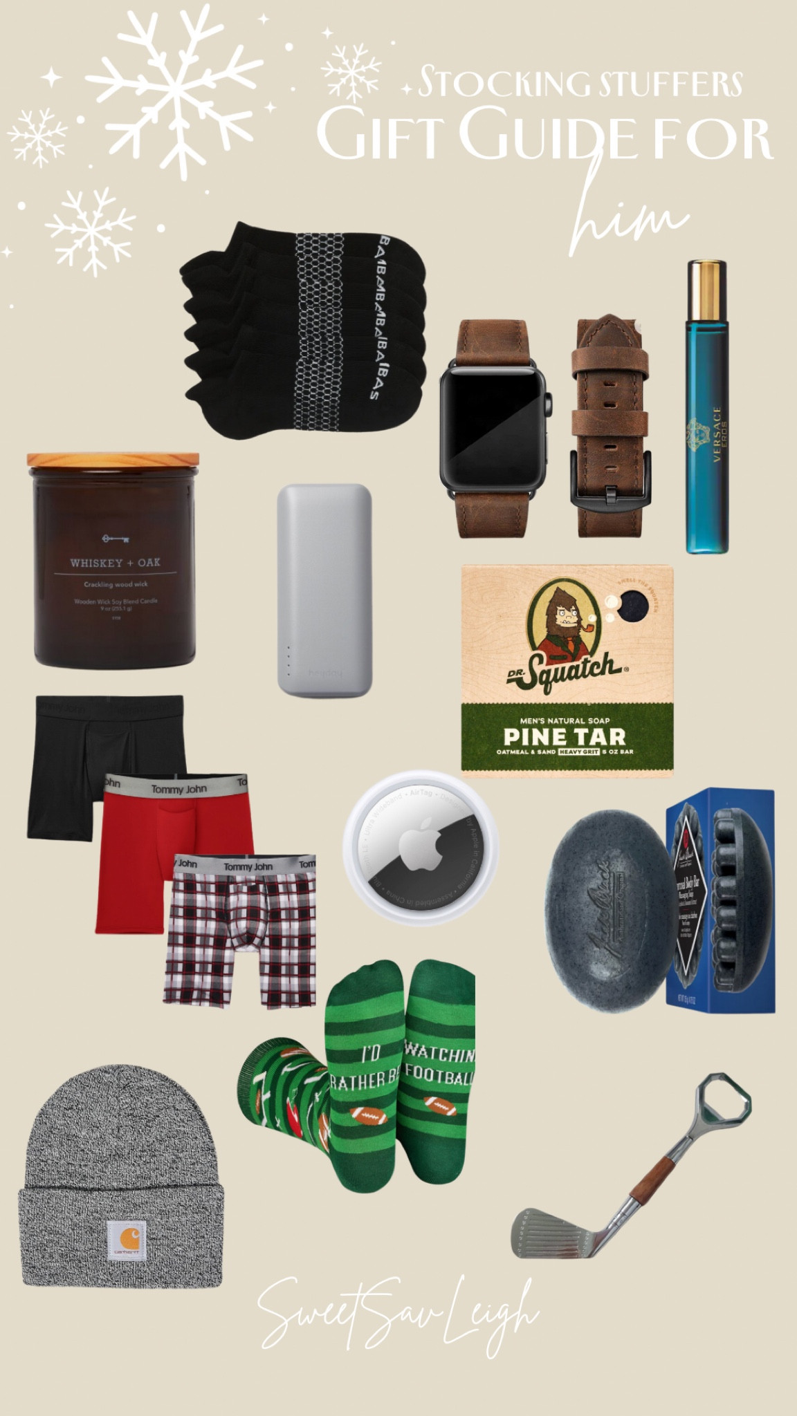 Stocking stuffers for him! 

#LTKGiftGuide #LTKSeasonal #LTKHoliday
