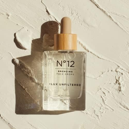 N°12 Bronzing Self Tanning Drops in Fragrance Free - Gluten Free, Cruelty Free, & Vegan Face Tan... | Amazon (US)