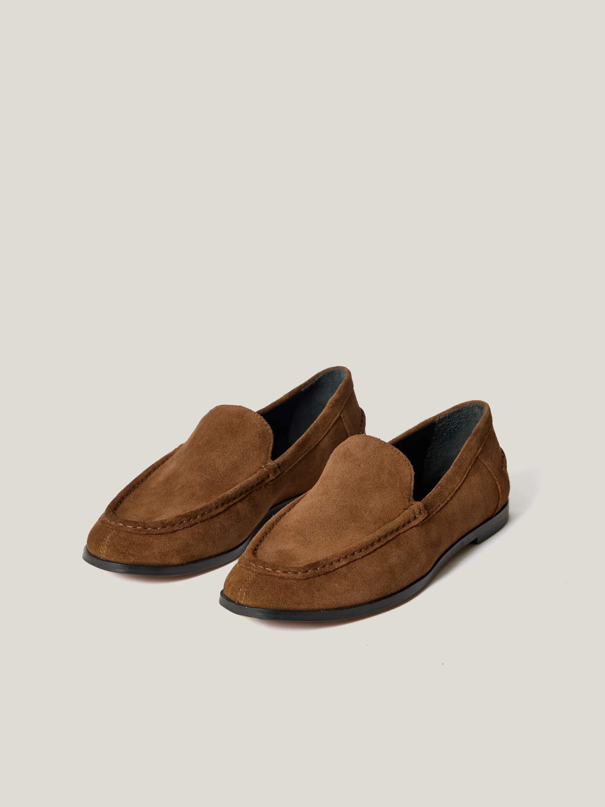 Soft Suede Moccasin Loafer | Tan | Jigsaw (UK)