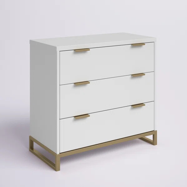 Weisberg 35.5'' Wide 3 - Drawer Dresser | Wayfair North America