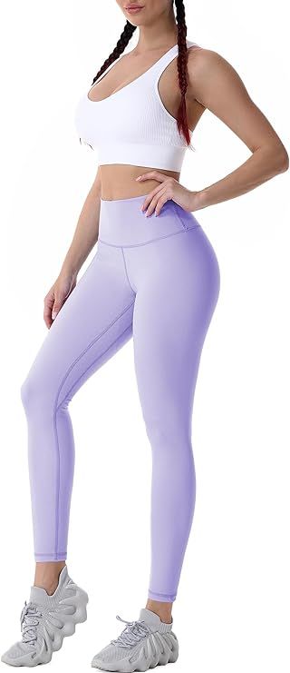 Sunzel Womens Workout Leggings with High Waist Tummy Control | Amazon (US)