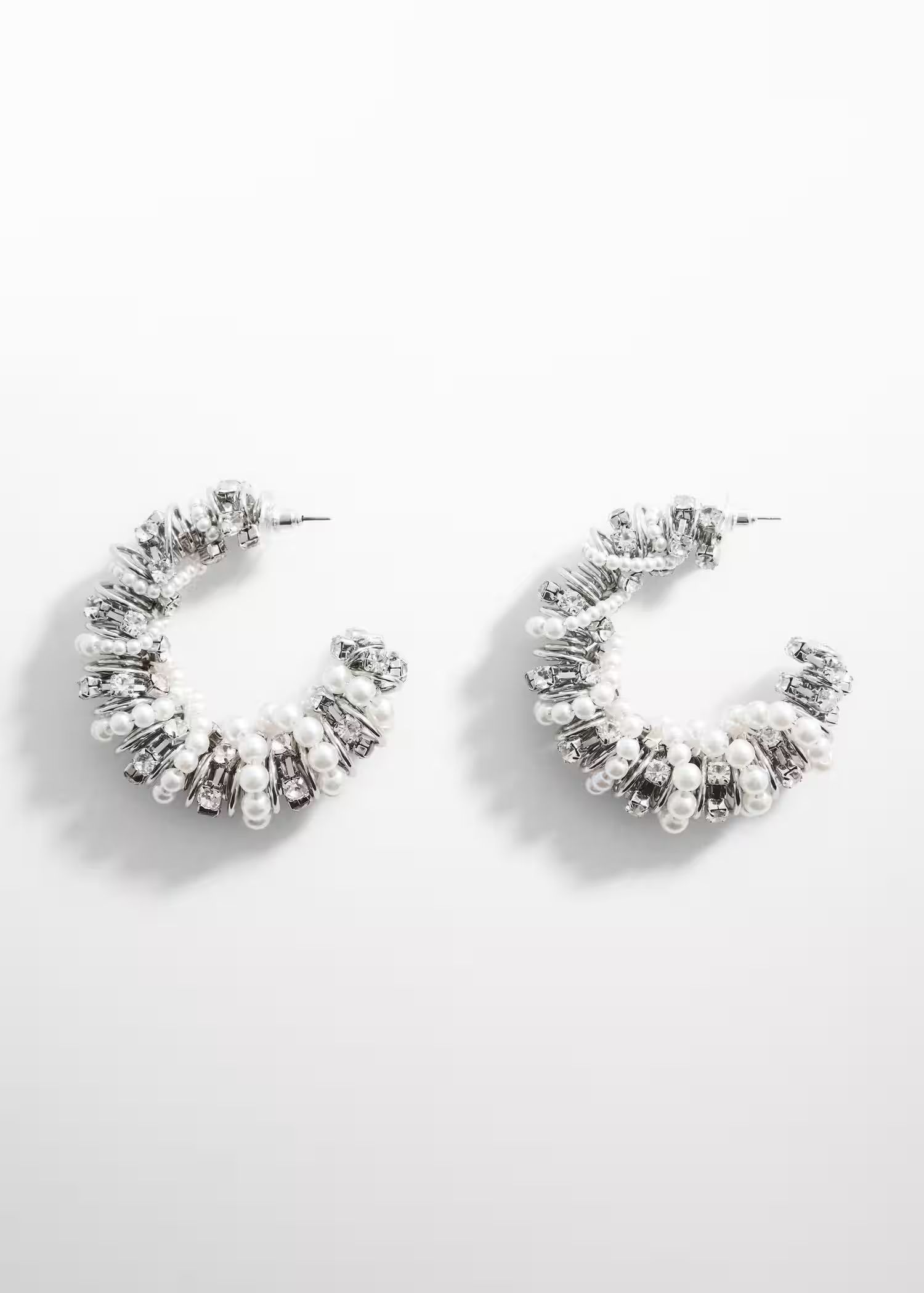 Combination bead earrings -  Women | Mango USA | MANGO (US)