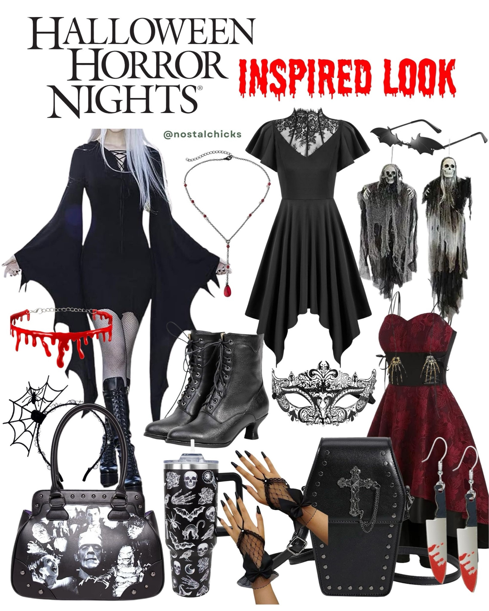 HHN inspired look
#hhn #halloweenhorrornights 