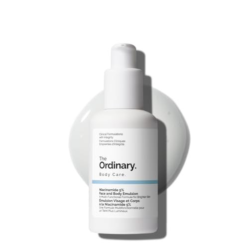 The Ordinary Niacinamide 5% Face and Body Emulsion, Dark Spot & Skin Tone Corrector, 3.4 Fl Oz | Amazon (US)