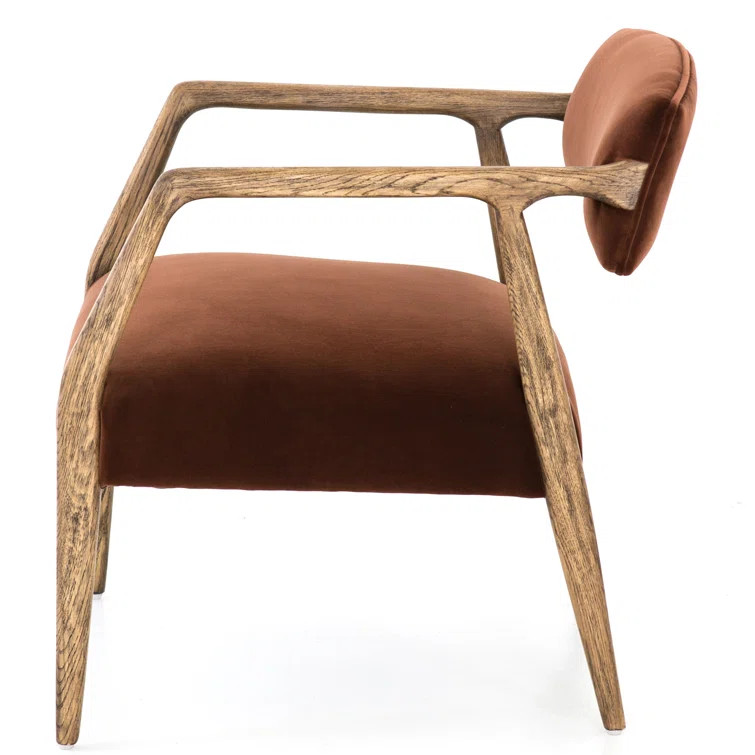 Cullen Velvet Armchair | Wayfair North America