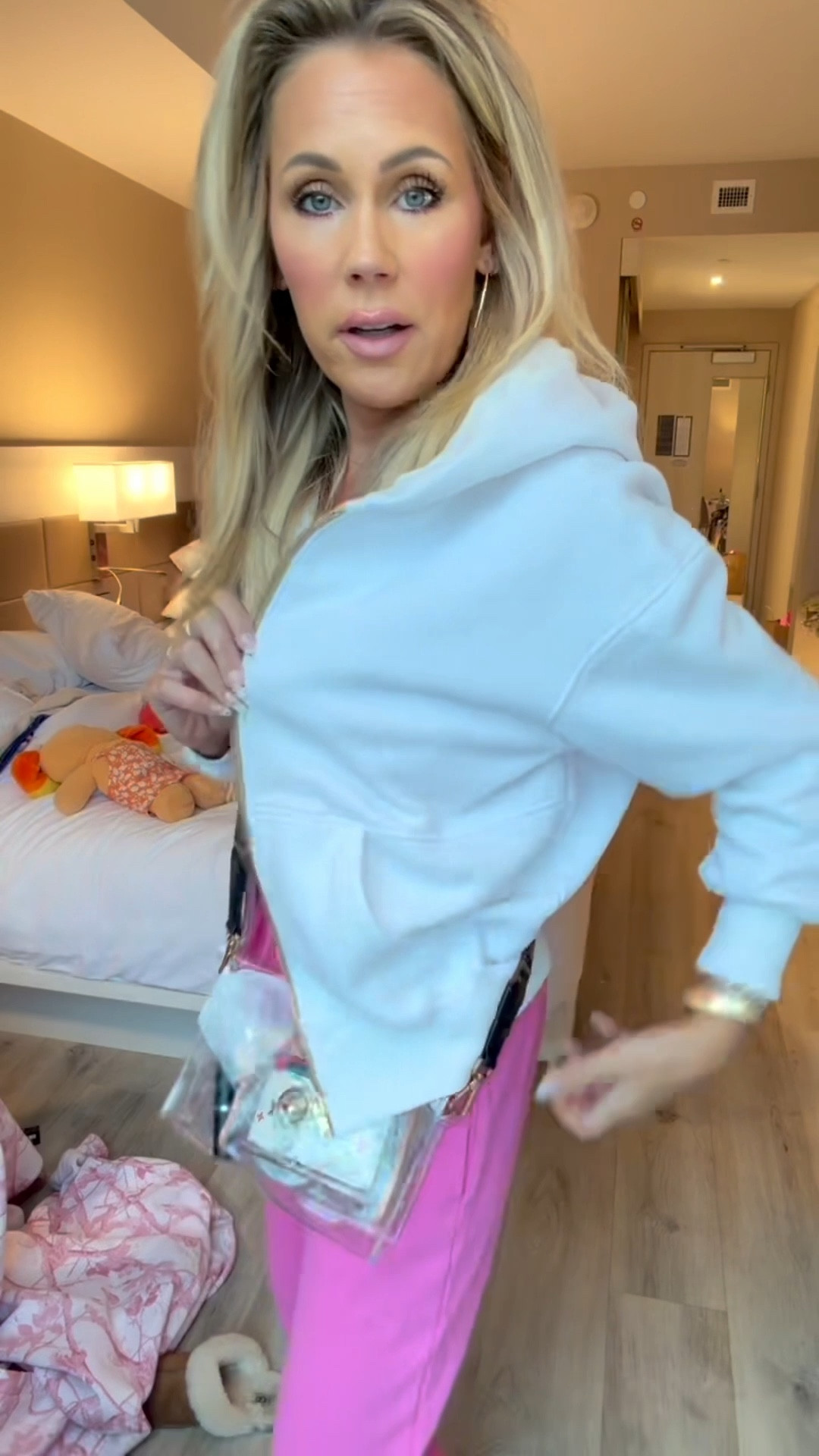 Use code to KATIESTARKS to save on my jewelry! 

Casual cheer mom outfit of the day - joggers - hoodie 

#LTKOver40 #LTKSaleAlert #LTKFindsUnder50