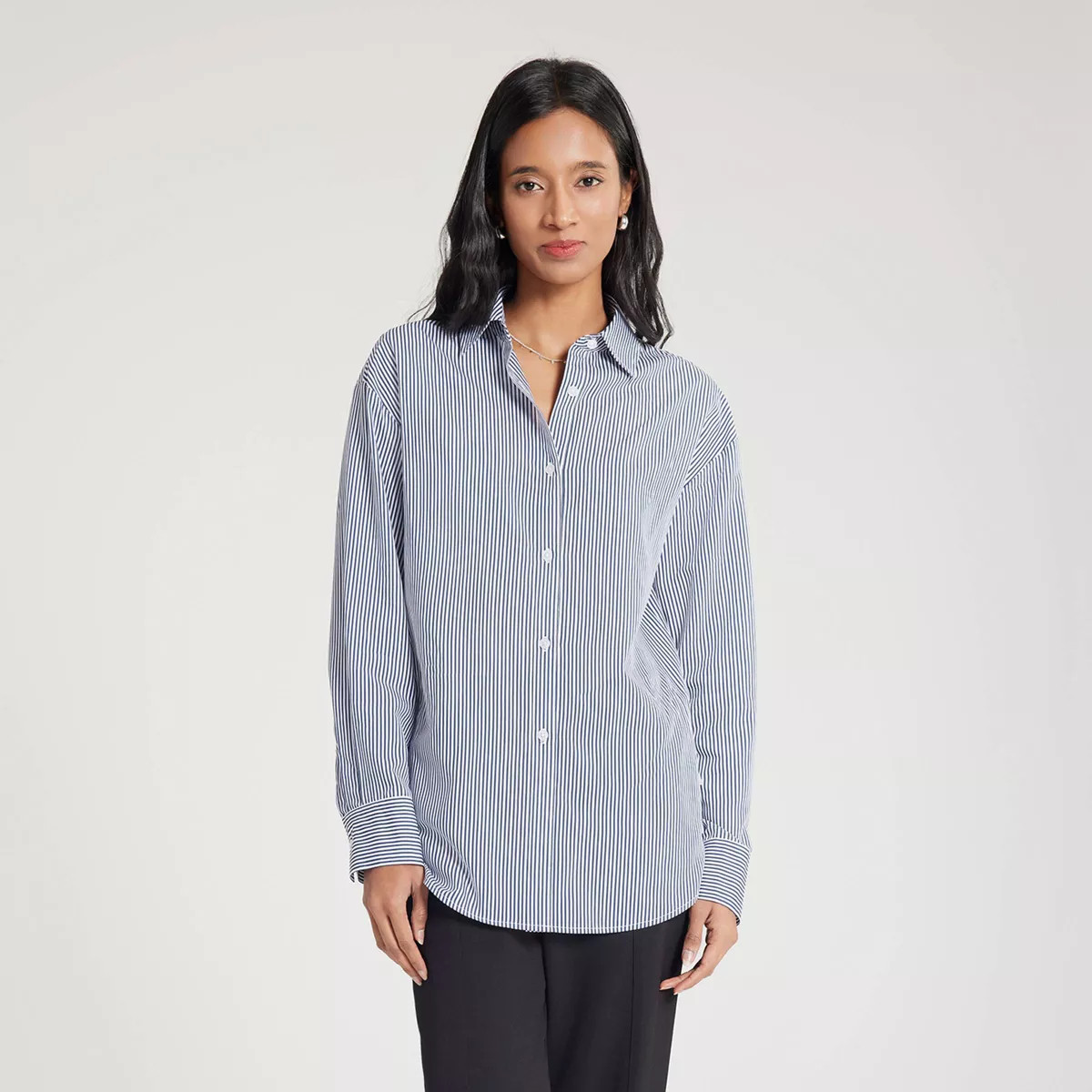 Women's Side-Button Detail Shirt - A New Day™ | Target
