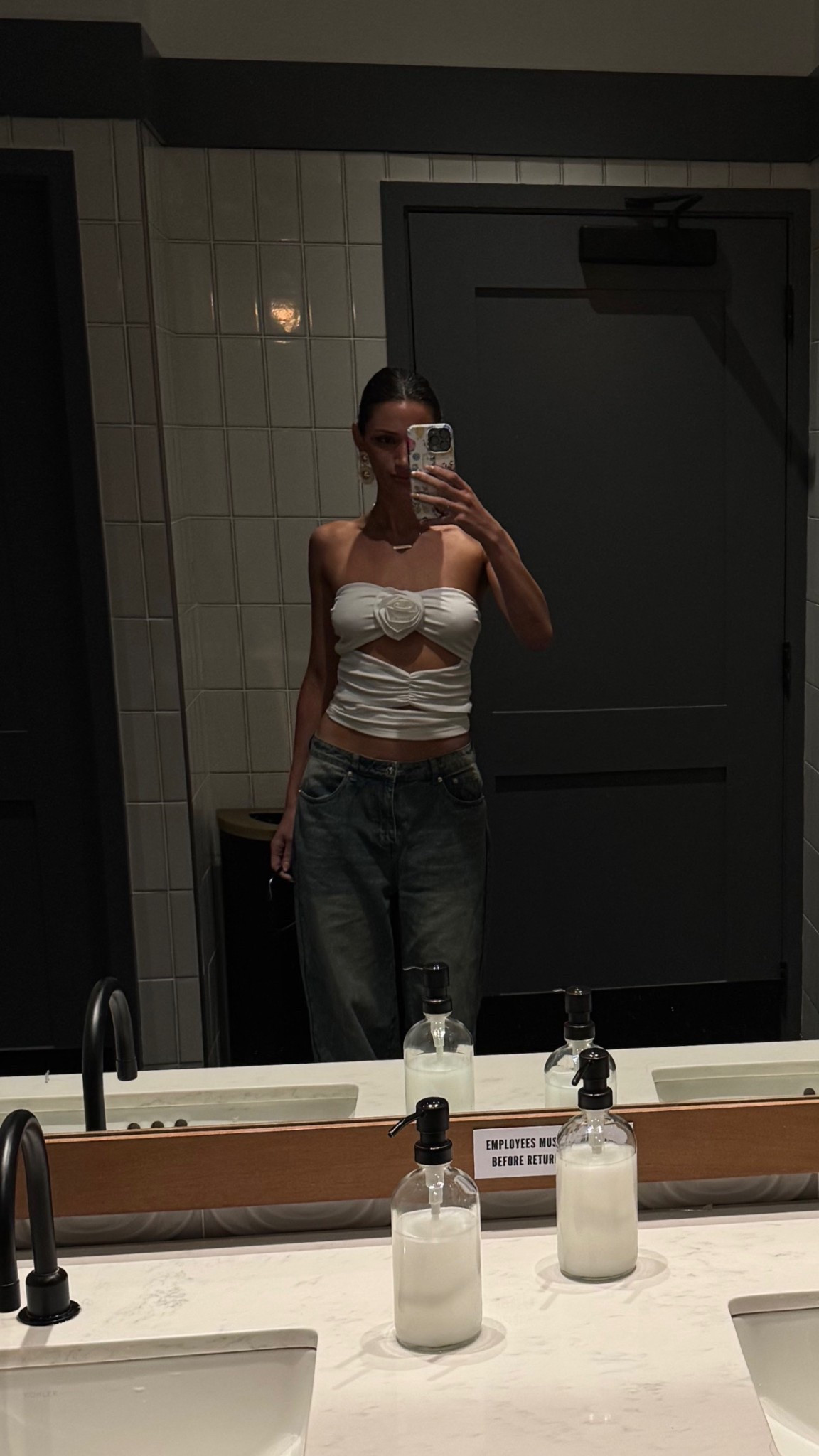 Low rise denim and rosette tops 

#LTKSaleAlert #LTKStyleTip #LTKSeasonal