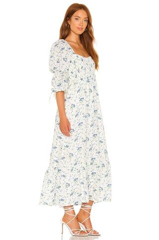 FAITHFULL THE BRAND Marita Midi Dress in Astoria Floral Print from Revolve.com | Revolve Clothing (Global)