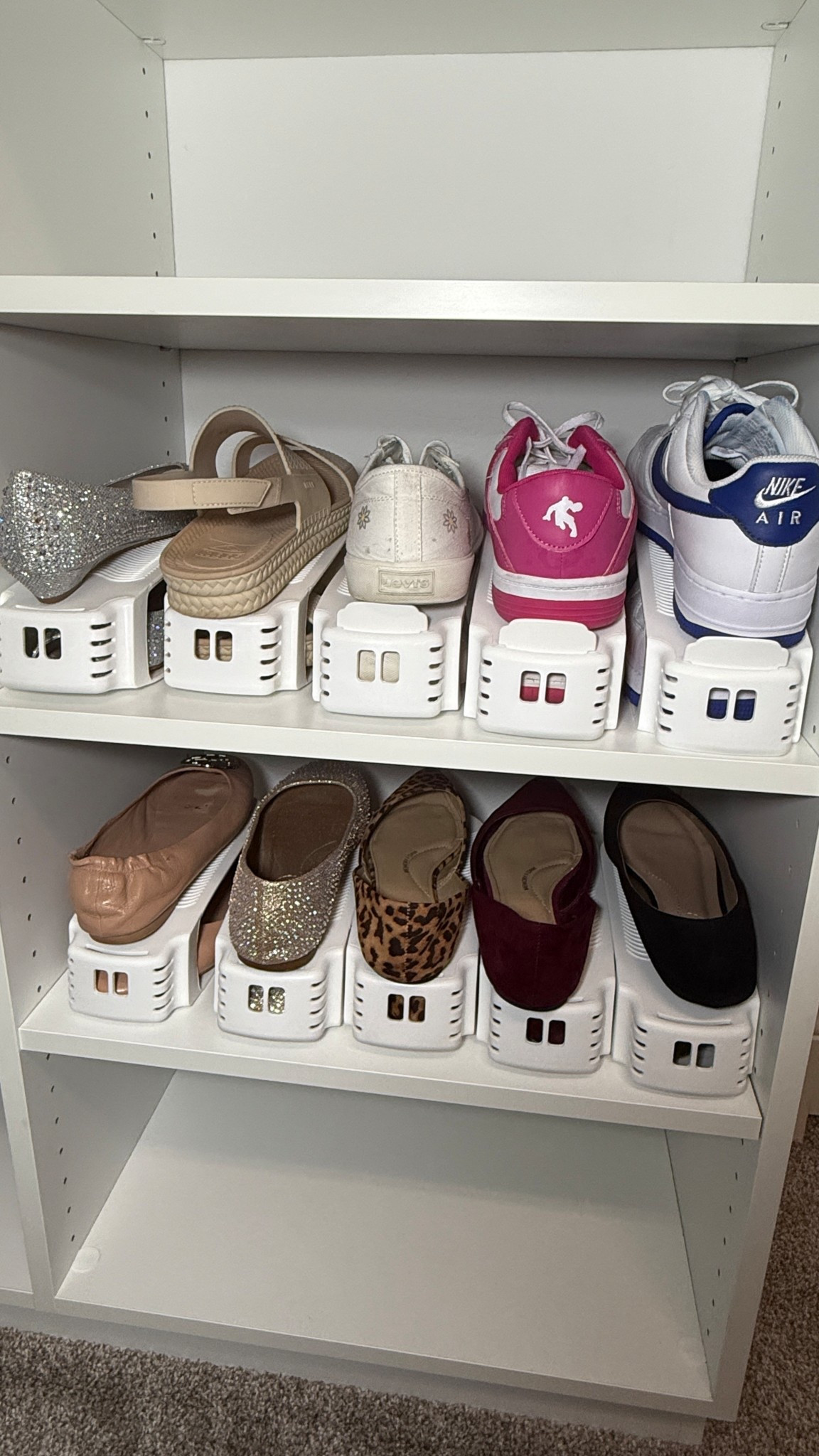 Shoe Storage Hack That Doubles Closet Space

Tired of messy piles of shoes? This shoe storage organizer works for sneakers, heels, flats - even kids' shoes! Easy to use, space-saving, and perfect for closets, cabinets, or even on the floor. A must-have mom-friendly storage solution that’s perfect for small spaces. Organize your space without sacrificing style. 

#ClosetOrganization #ShoeStorageHack #TallGirlStyle #MidsizeStyle #MomStyleSolutions #ClosetReset #StorageIdeas #SmallSpaceLiving #AffordableFinds

mom life, shoe storage ideas, closet hacks, small space organization, entryway storage, heels storage, toddler shoe storage, closet reset, mom-friendly hacks, shoe shelf ideas, home organization, affordable home finds, storage hacks, closet reset, space saving tips, small space storage ideas, cute organization

#LTKShoeCrush #LTKFindsUnder50 #LTKHome
