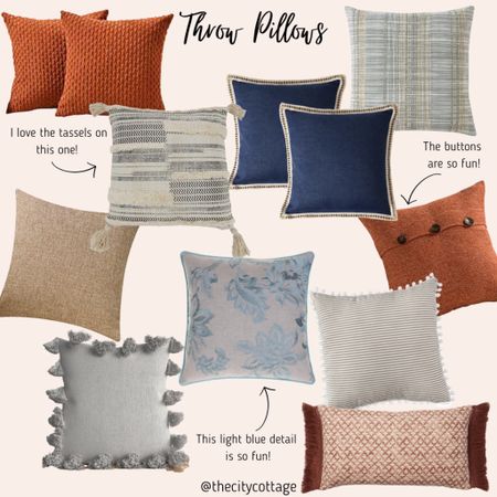 Throw pillows are a great way to change up a space without spending too much! I love all these fun options! #throwpillows #homedecor

#LTKFind #LTKhome #LTKunder50