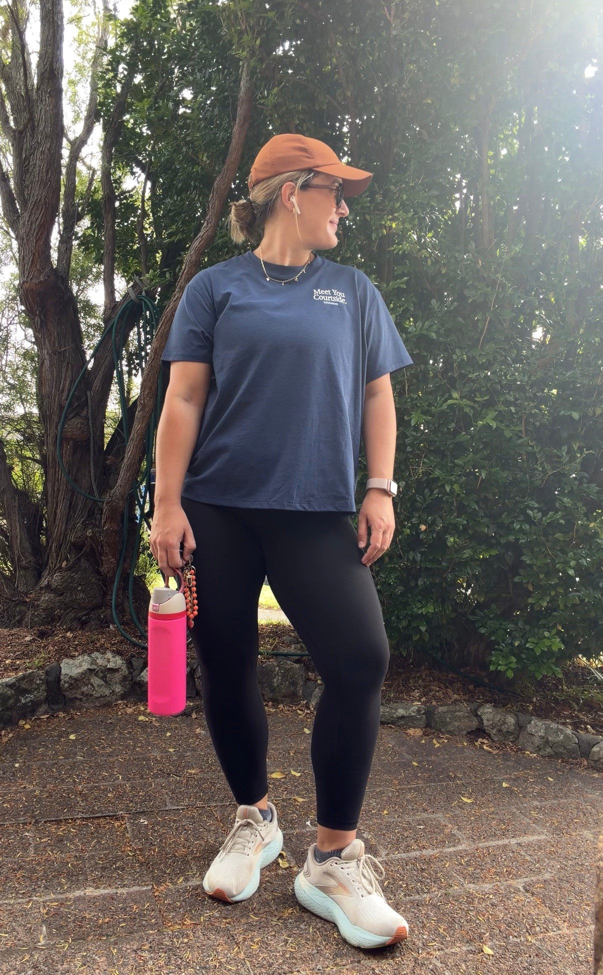 Off for a walk ootd - comfortable & cool all at once 👏🏼🙌🏼

My fave activewear pieces including this outfit are linked below. These Brooks runners are the best I’ve found, especially for a wide foot! 

Lululemon tee- size US 12
Leggings- size US 10 

🏃🏼‍♀️‍➡️❤️

#LTKaustralia #LTKmidsize #LTKsummer