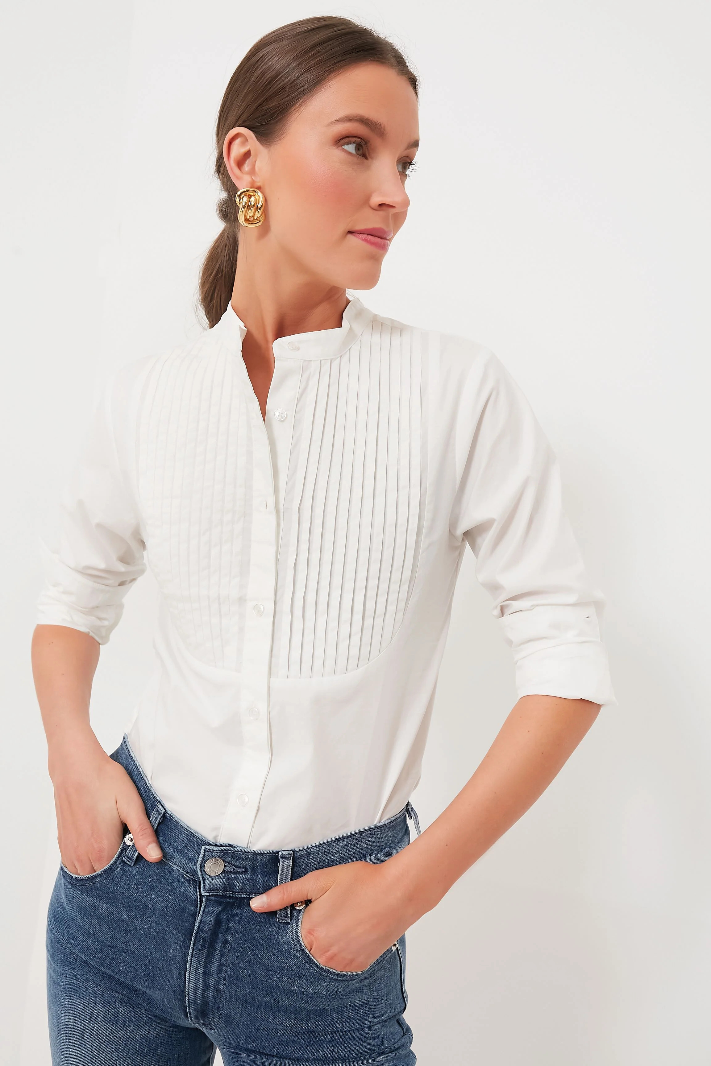 Exclusive Tuxedo Bib Shirt | Tuckernuck (US)