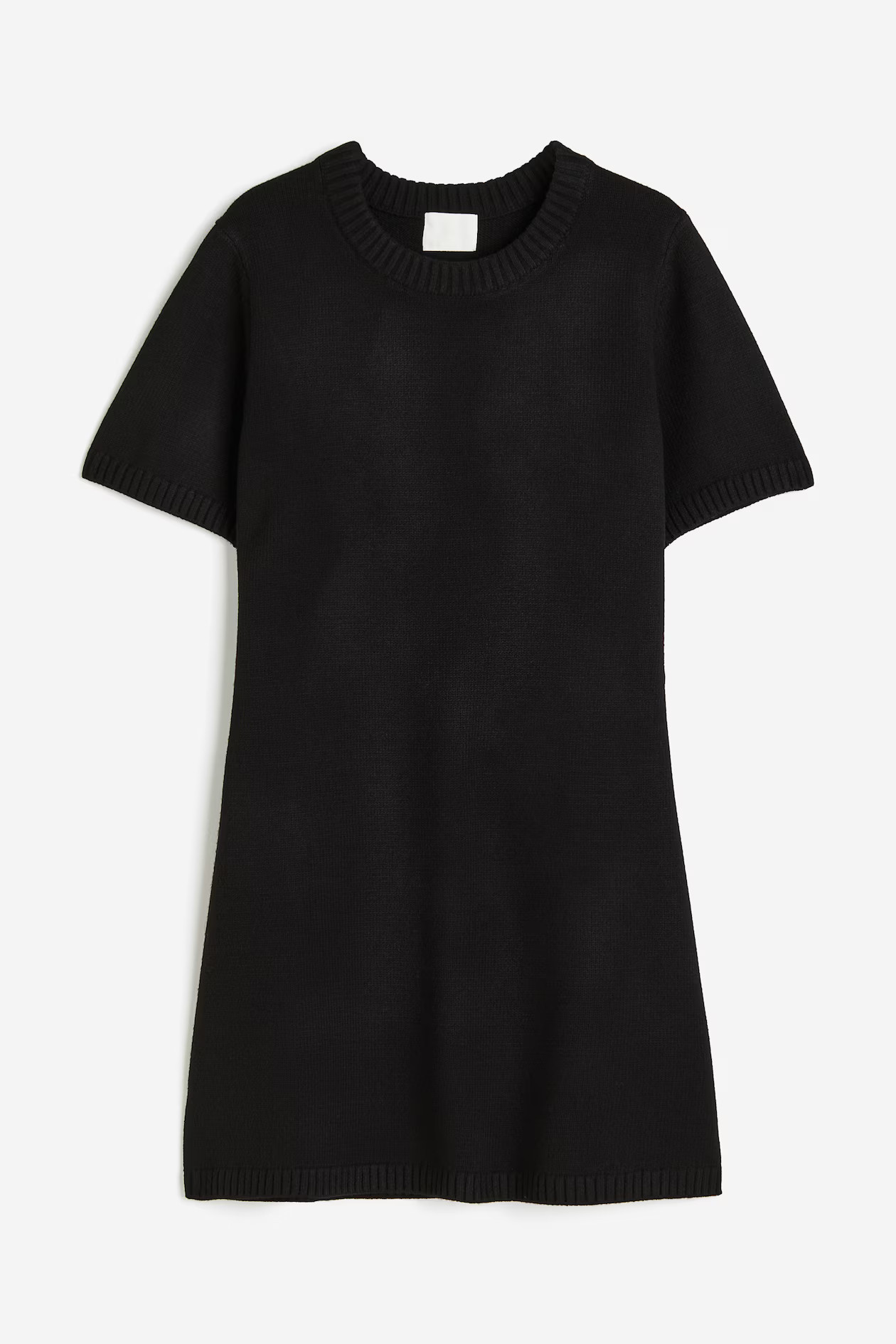 Gebreide mini-jurk - Zwart - DAMES | H&M NL | H&M (DE, AT, CH, NL, FI)
