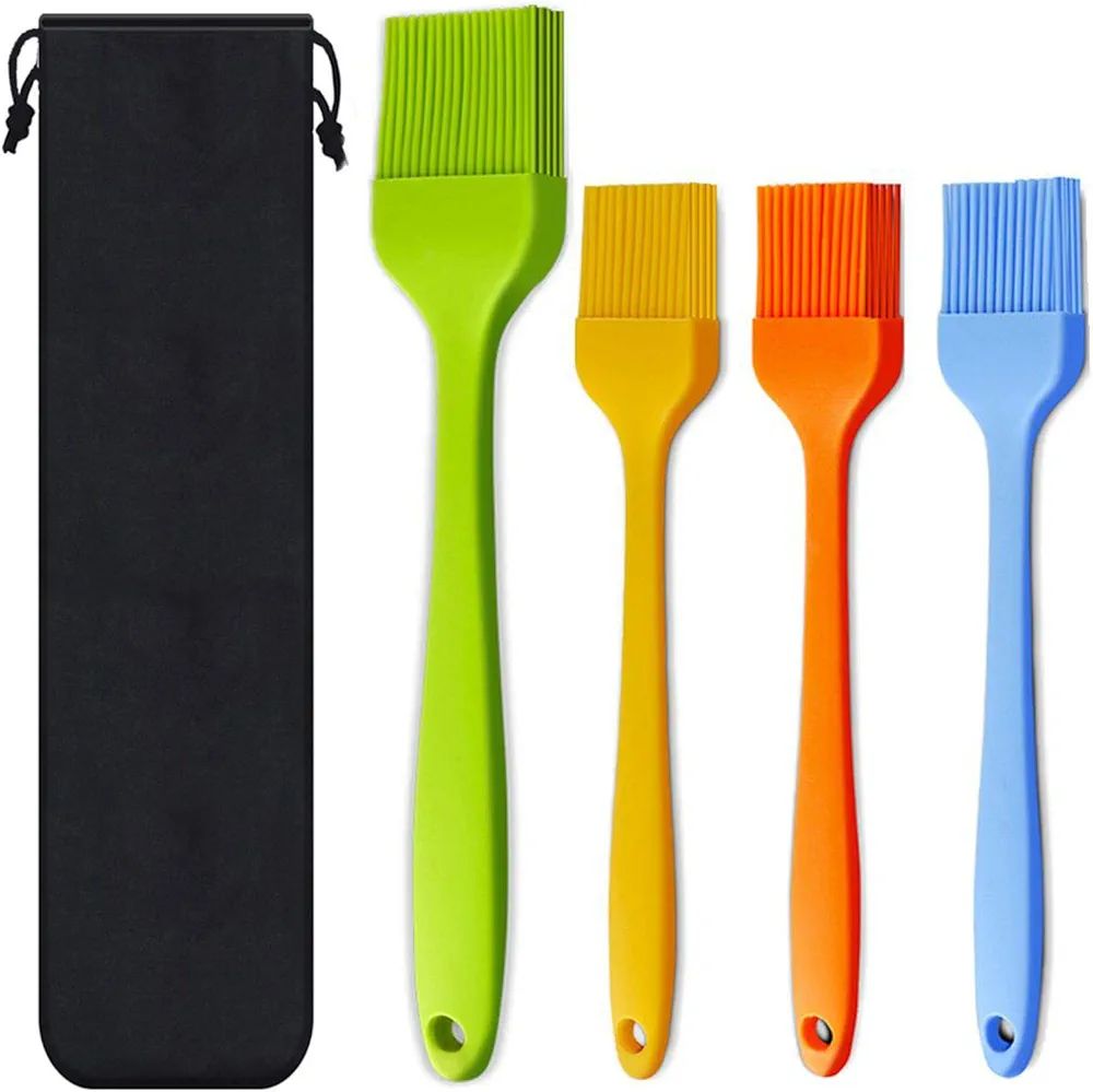 Silicone Basting Pastry Brush - Cooking Brush for Oil Sauce Butter Marinades, Food Brushes for BB... | Amazon (US)