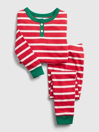 Baby Girl 0 To 24m / PajamasbabyGap Stripe PJ Set | Gap (US)