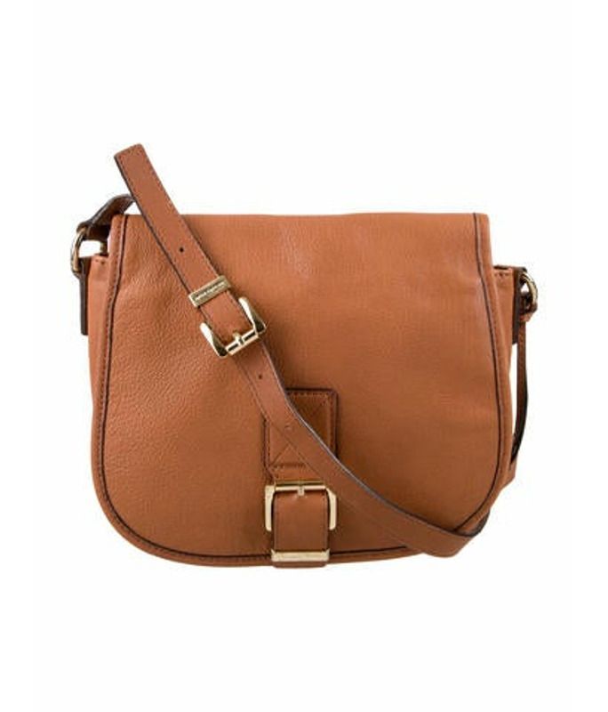 Michael Michael Kors Leather Saddle Bag Brown Michael Michael Kors Leather Saddle Bag | The RealReal