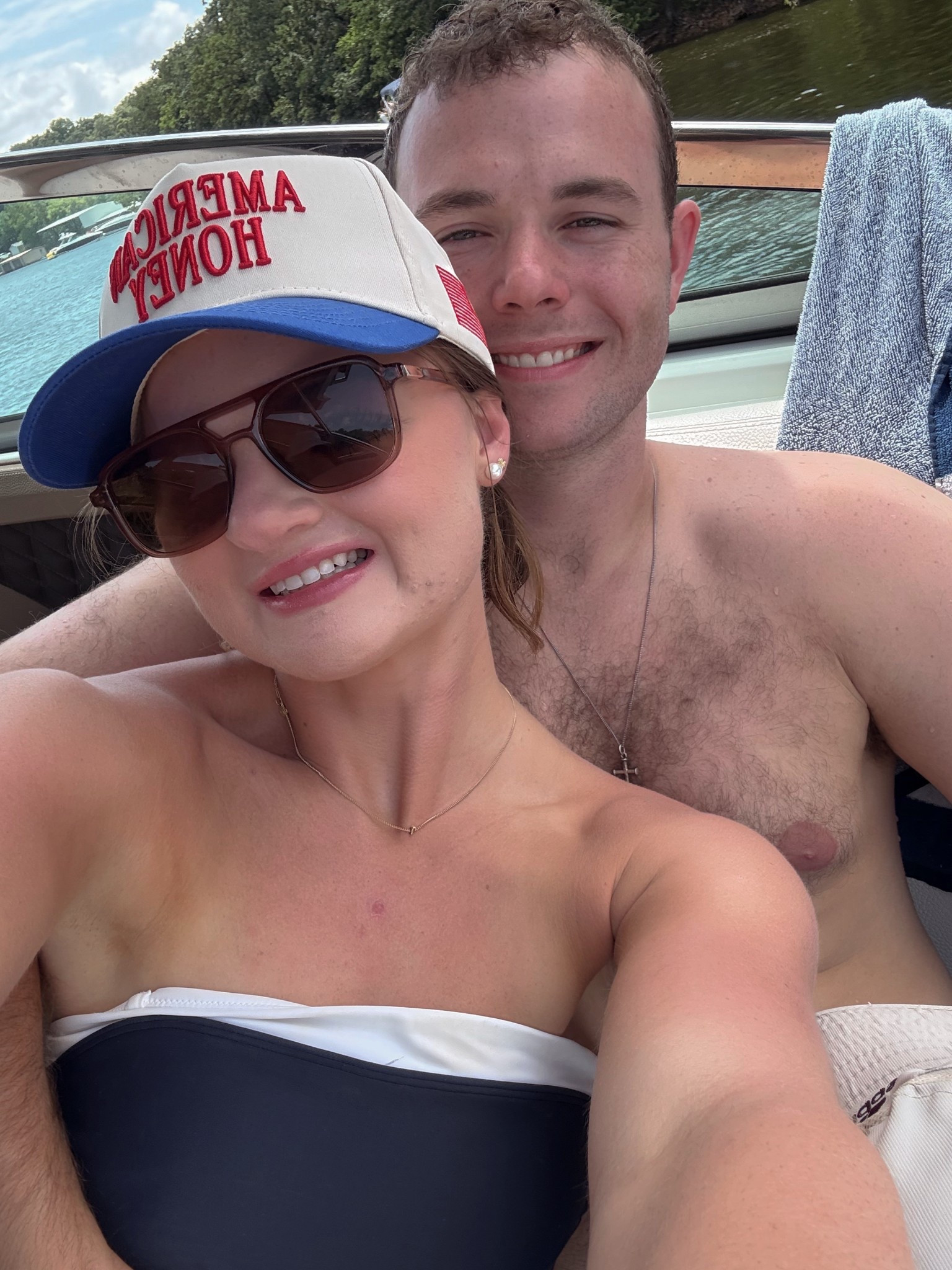 4th of July lake fit ❤️🤍💙

#LTKSwim #LTKSeasonal #LTKBeauty