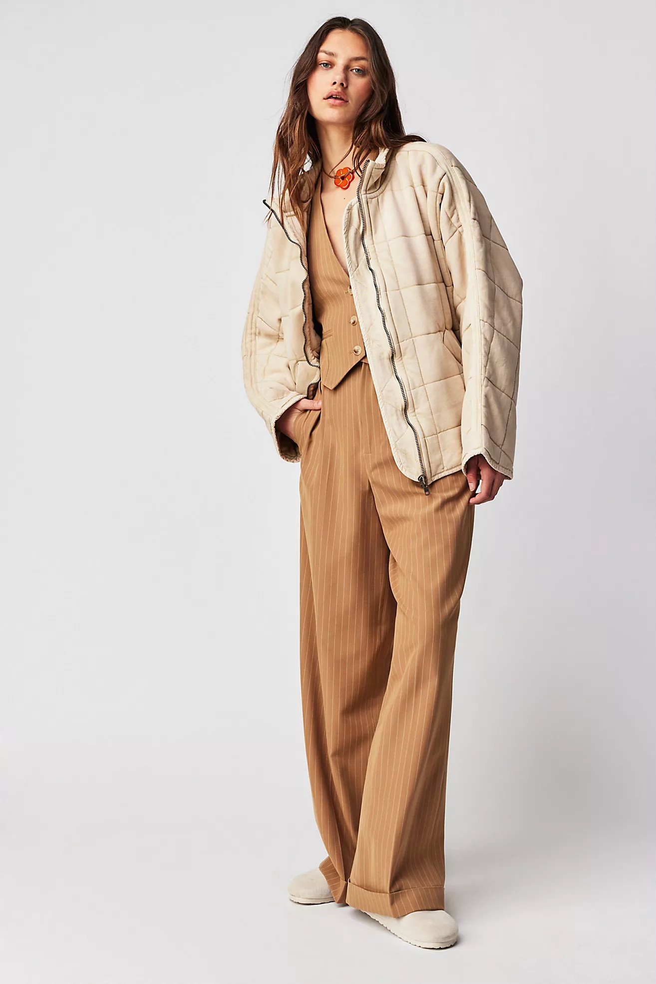 Dolman Quilted Knit Jacket | Free People (Global - UK&FR Excluded)