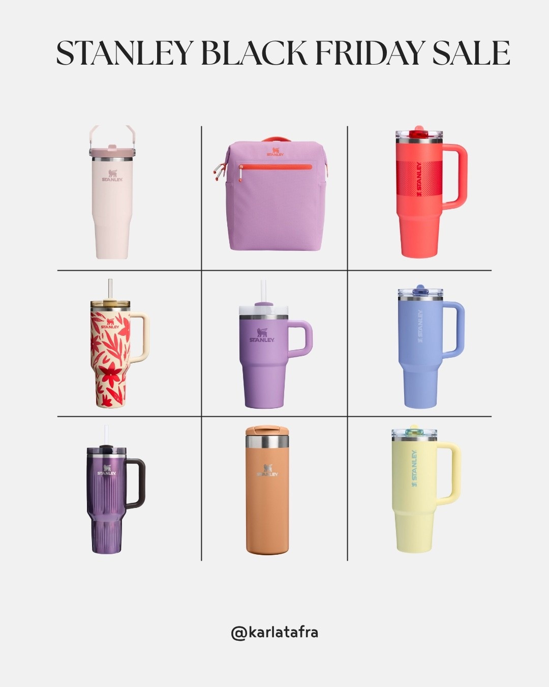 Stanley's biggest sale is here!! #stanley #stanleycup #blackfridaysale #sale #drinkware #hydration #cyberweek 

#LTKCyberWeek #LTKGiftGuide #LTKHoliday