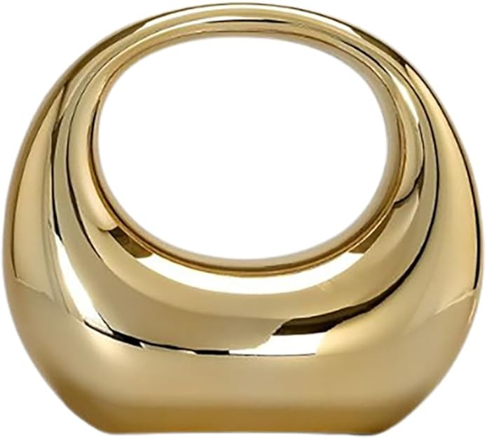 Acrylic Clutch Purse for Women Y2k Silver Gold Evening Purse Tote Hobo Bag Satchel Crossbody Purs... | Amazon (US)