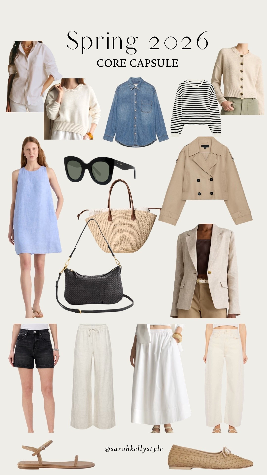The core capsule for spring 2026!

#LTKootd #LTKSeasonal #LTKOver40