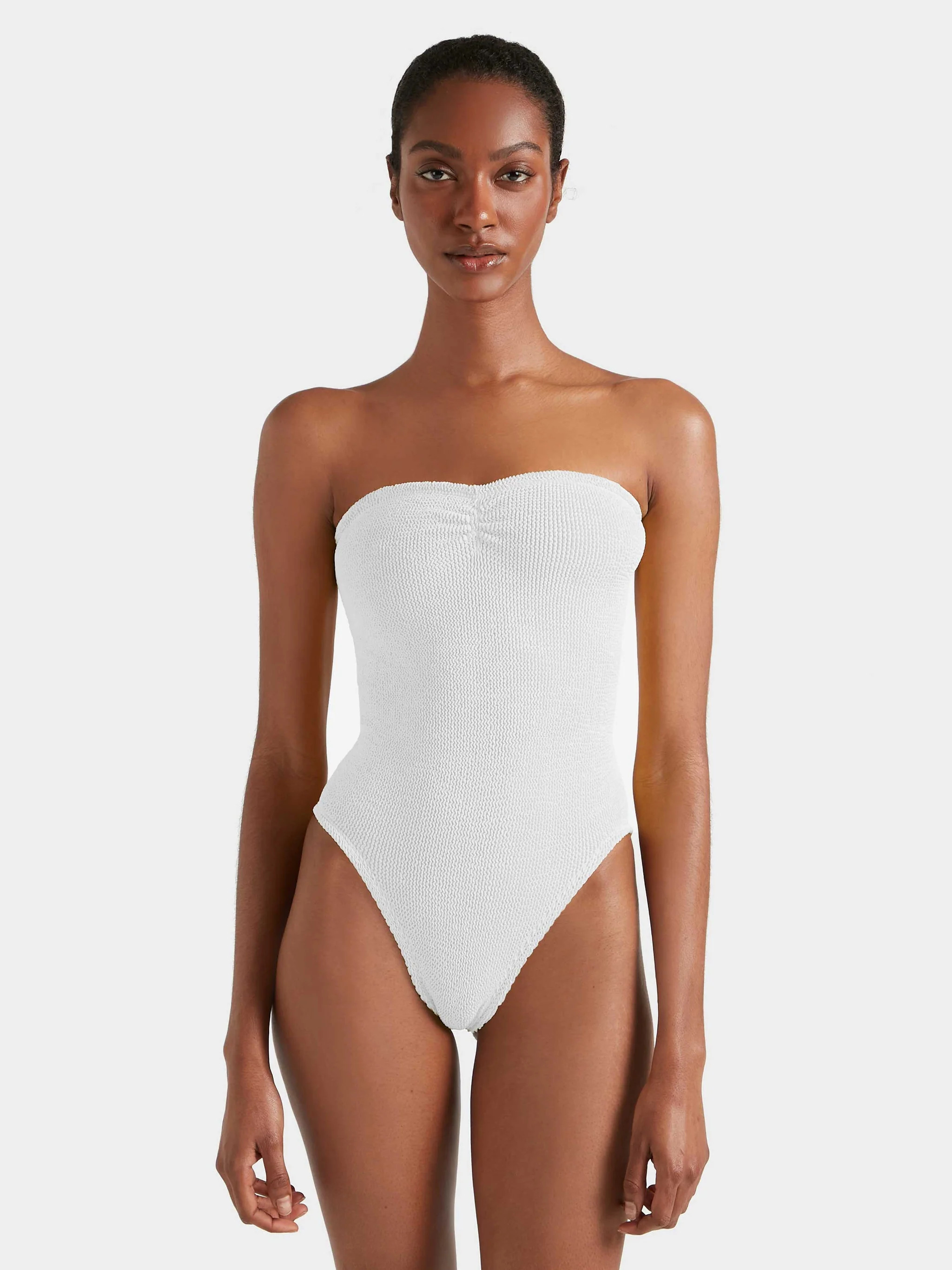 Brooke Swim - White | HUNZA G