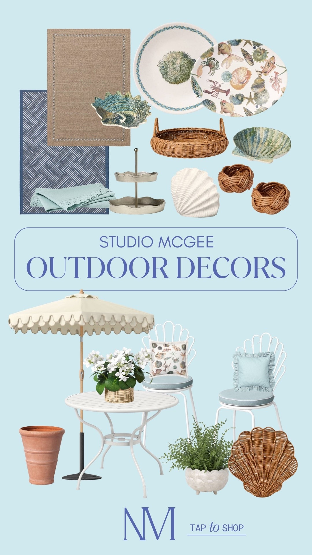 Turning my patio into a STUDIO MCGEE dream space ☀️🌿

These outdoor decor finds are giving coastal, cozy & elevated without trying too hard!!

From shell details to woven accents & the prettiest patio setup… every piece makes outdoor hosting feel SO chic ✨

studio mcgee, outdoor decor, patio inspiration, coastal decor, backyard decor, outdoor furniture, summer hosting, patio styling, amazon home finds, woven decor, cozy outdoor space

#LTKHome

#LTKSeasonal