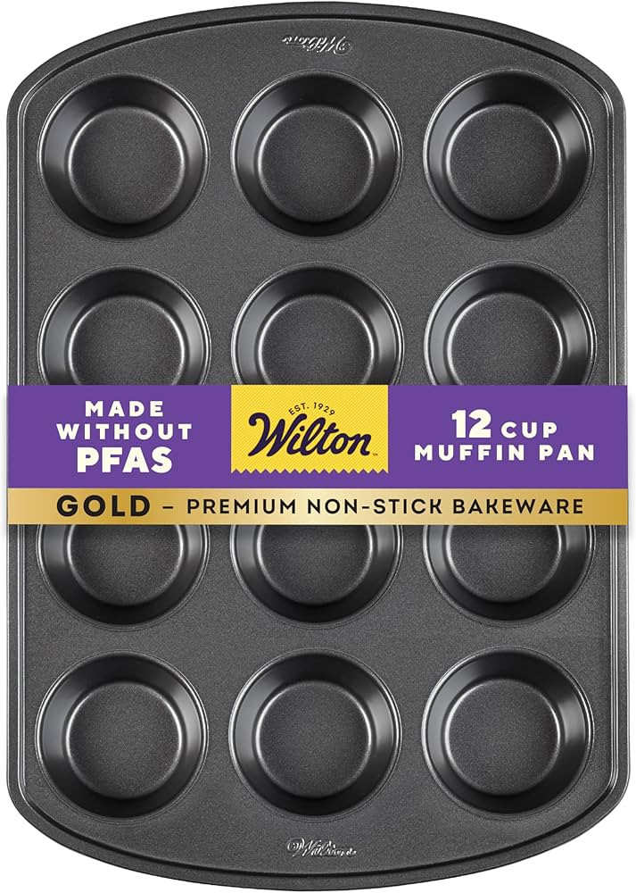 Wilton Perfect Results Nonstick 12-Cup Muffin Pan | Amazon (CA)