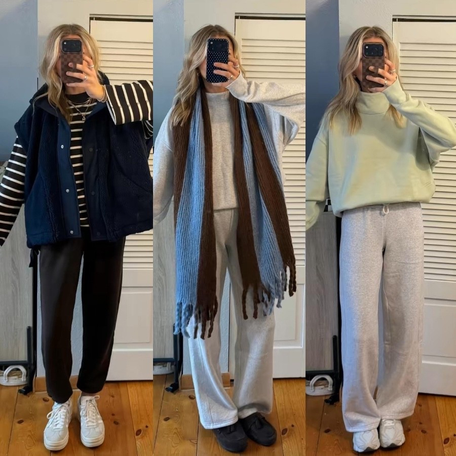 Comfy fits recently ☁️

#LTKootd #LTKCyberWeek #LTKFindsUnder50