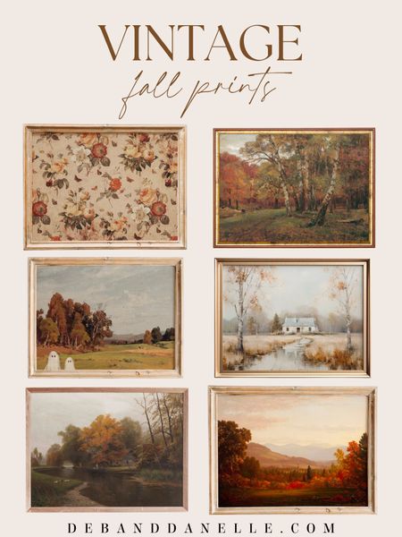 The prettiest vintage fall prints 🍁😍🍂🤎

#LTKFind #LTKhome #LTKSeasonal