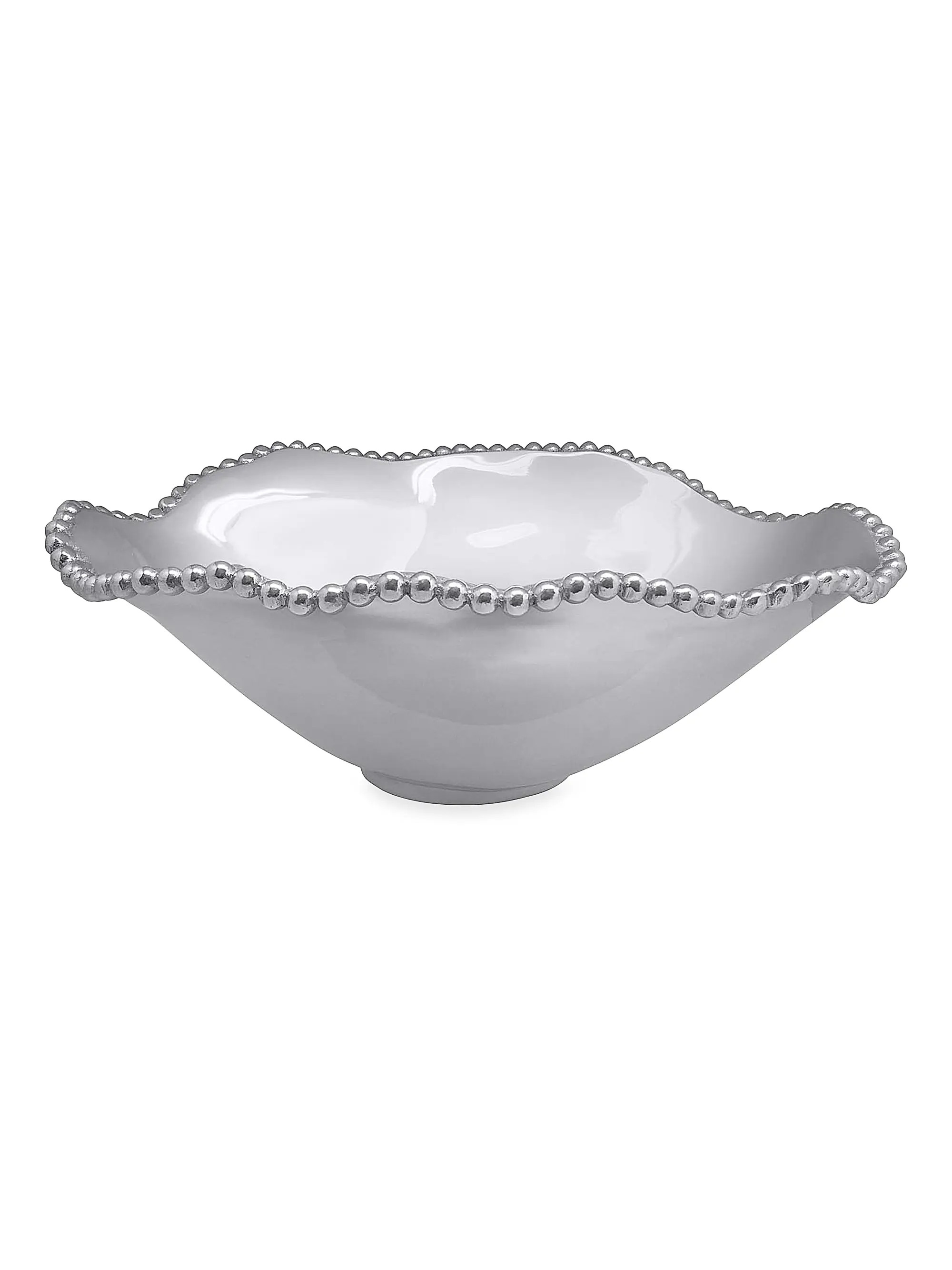 String Of Pearls Oval Wavy Serving Bowl | Saks Fifth Avenue
